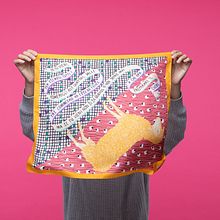 Little prince foulard. Un proyecto de Tejido e Ilustración tradicional de Laura Bagnera - 01.10.2019
