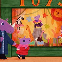 The Toy Shop Window. Un proyecto de Ilustración tradicional de Maddy Vian - 09.07.2021