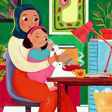 Through the Microscope. Un proyecto de Ilustración tradicional de Maddy Vian - 09.07.2021