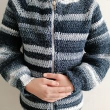 Mi Proyecto del curso:  Top-down: prendas a crochet de una sola pieza. Un progetto di Fashion design, Fiber Art, DIY e Uncinetto di Paula Mella Shokiche - 09.07.2021