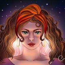 Mon projet du cours : Éclairage et couleur pour portraits numériques sur Photoshop. Un proyecto de Ilustración tradicional, Ilustración digital y Pintura digital de info.stephanieboivin - 10.07.2021