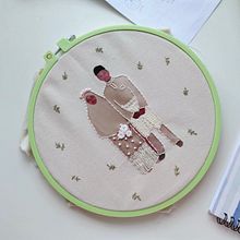 My project in Photo Embroidery on Fabric course. Photograph, Collage, Paper Craft, Printing, Embroider, and DIY project by Syahidatul Sufyan - 07.10.2021