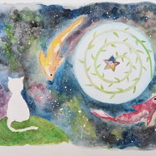 My project in Watercolor Techniques for Dreamlike Illustrations course. Un progetto di Illustrazione tradizionale, Disegno, Pittura ad acquerello e Illustrazione editoriale di Anna Alcaide - 10.07.2021