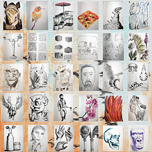 My project in Daily Sketching for Creative Inspiration course. Traditional illustration, Sketching, Creativit, Drawing, and Sketchbook project by Antonio Rodríguez - 06.30.2021