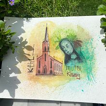 Mein Kursprojekt: Aquarellsketching: Drück deine Ideen aus . Traditional illustration, Sketching, Creativit, Drawing, Watercolor Painting, and Sketchbook project by uli mansshardt - 07.10.2021
