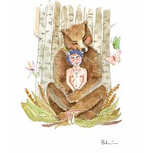 Mi Proyecto del curso: Técnicas de acuarela para ilustraciones de ensueño. Un proyecto de Ilustración tradicional, Dibujo, Pintura a la acuarela e Ilustración editorial de Belén Trinidad - 10.07.2021