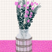 Flores silvestres. Traditional illustration, Digital Illustration, and Digital Drawing project by Bárbara Martínez Calvo - 07.05.2021