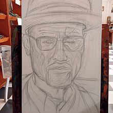 Retrato al Oleo Darwin  Delgado . Fine Arts, and Oil Painting project by Darwin Delgado Ramirez - 07.10.2021