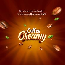 Mi Proyecto: Creamy Coffee. Crema batida para el café. Ein Projekt aus dem Bereich Werbung, Marketing, Cop, writing und Kreativität von Michael Carrasquel - 10.06.2021
