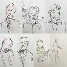 Silhouettes . Traditional illustration project by pf2rns89mw - 07.10.2021