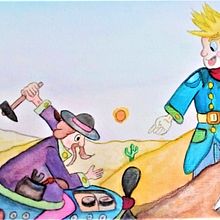 Meu projeto do curso: Ilustração infantil com aquarela. Traditional illustration, Fine Arts, Painting, Drawing, Watercolor Painting, and Children's Illustration project by Josemar Alves - 07.10.2021