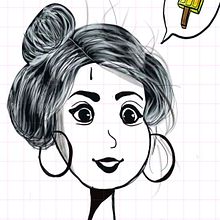 Vignetta: che caldo!. Traditional illustration, Comic, Social Media, Drawing, Digital Illustration, Instagram, and Digital Drawing project by Marta V - 07.11.2021