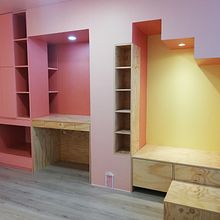 Interiorismo para área de pre-consulta odontopediátrica. Un projet de Design d'intérieur de David Ruiz Colorado - 11.07.2021