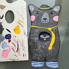 Mein Kursprojekt: Pappmaschee für Anfänger: Bunte Figuren selber machen. Projekt z dziedziny Projektowanie postaci, Projektowanie zabawek, To i art użytkownika Felicita - 11.07.2021