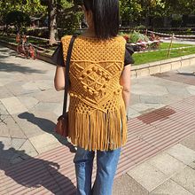 Mi Proyecto del curso: Macramé: crea prendas de ropa únicas. Accessor, Design, Arts, Crafts, Fiber Arts, and Macramé project by Silvia Nebra Andreu - 07.11.2021
