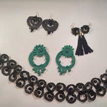 Meu projeto do curso: Joalheria em tecido com fibras naturais. Accessor, Design, Arts, Crafts, Jewelr, Design, and Fashion Design project by Manu Cadorin - 07.12.2021