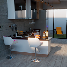 Mi Proyecto del curso: Visualización arquitectónica con V-Ray para SketchUp. Architecture, Interior Architecture, Digital Architecture, and ArchVIZ project by Juan Alberto Camacho Z - 07.12.2021
