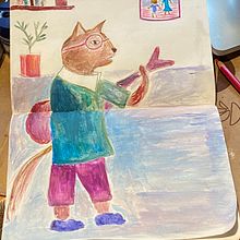 My project in Illustration Techniques to Unlock your Creativity course. Un proyecto de Diseño, Ilustración tradicional, Bellas Artes, Pintura, Creatividad, Creatividad con niños y Sketchbook de Zoë Rath - 20.08.2021