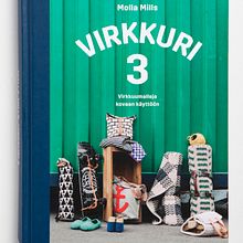 Virkkuri 3, virkkuutöitä kovaan käyttöön. Crochetterie, book 3. Nemo Kustannus 2015. . Un proyecto de Diseño, Diseño de complementos, Artesanía, Costura, Decoración de interiores, DIY y Crochet de Molla Mills - 12.07.2021