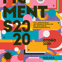 Poster MOMENTS FESTIVAL 2020. Un proyecto de Ilustración tradicional y Diseño de carteles de Jordy García Paredes - 12.07.2021