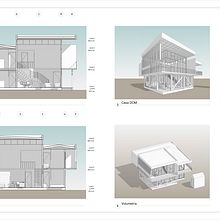 Mi Proyecto del curso: Diseño y modelado arquitectónico 3D con Revit. 3D, Architecture, Interior Architecture, 3D Modeling, Digital Architecture, and ArchVIZ project by Lydia Pérez - 07.12.2021