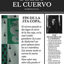 El cuervo || Portada del volumen 6 (Academia Corvus). Editorial Design project by Eline Ramirez - 07.12.2021