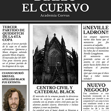 El cuervo || Portada del volumen 8 (Academia Corvus). Editorial Design project by Eline Ramirez - 07.12.2021