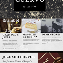 El cuervo || Portada del volumen 12 (Academia Corvus). Editorial Design project by Eline Ramirez - 07.12.2021