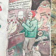 My project in Exploratory Sketchbook: Find Your Drawing Style course. Traditional illustration, Sketching, Creativit, Drawing, Watercolor Painting, Sketchbook, and Gouache Painting project by Heather Murray - 07.12.2021