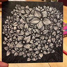 Hydrangea. Fine Arts project by Jen Pack - 07.12.2021