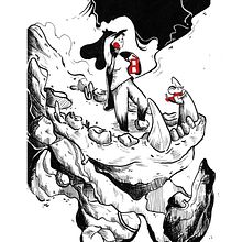 Lost Girl . Un progetto di Illustrazione tradizionale e Disegno di Andreia - 31.10.2020