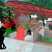 Teatro Hombre Jaguar. Architecture project by david salcedo - 07.13.2021