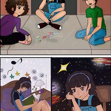 Mi Proyecto del curso: Ilustración digital con influencia manga. Traditional illustration, Comic, Digital Illustration, Stor, telling, Narrative, and Manga project by Alejandra De La Rosa - 07.13.2021