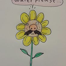 Mr. Flower. Un proyecto de Diseño, Ilustración tradicional, Música, Diseño de juguetes, Cómic, Animación de personajes, Bocetado, Dibujo, Concept Art, Instagram, Art to, Sketchbook e Ilustración con tinta de Ali Hajian - 13.07.2021