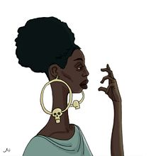 African lady. Un proyecto de Ilustración tradicional, Diseño, Diseño de personajes, Bellas Artes, Cómic, Animación de personajes, Diseño de carteles, Diseño de moda, Concept Art, Ilustración infantil, Instagram y Sketchbook de Ali Hajian - 13.07.2021