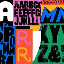 Lettering Sketchbook 'Collages'. Un progetto di Illustrazione tradizionale, Graphic design, Tipografia, Lettering, H e lettering di Adam Hayes - 24.04.2021
