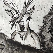 Mi Proyecto del curso: Ilustración en tinta china con influencia japonesa. Traditional illustration, Drawing & Ink Illustration project by Clara García Reig - 07.11.2021
