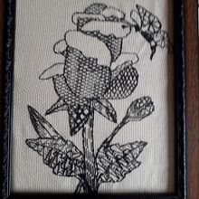 Mi Proyecto del curso: Introducción al bordado en blackwork. Embroidery project by María De Los Ángeles Martínez avendaño - 07.13.2021