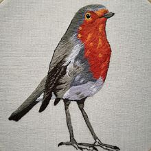 Mi Proyecto del curso: Pintar con hilo: técnicas de ilustración textil. Un proyecto de Ilustración tradicional y Bordado de Diana Rodriguez - 13.07.2021