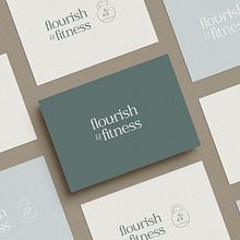 Flourish & Fitness. Br, ing & Identit project by Laura Busche - 07.14.2021