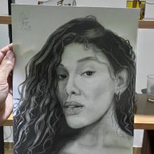 Meu projeto do curso: Retrato realista com lápis grafite. Projekt z dziedziny Trad, c, jna ilustracja,  Sztuki piękne, Sketching, R, sunek ołówkiem,  R, sunek, Portret, R, sunek realist, czn,  R, sunek art, st, czn, R i sunek anatomiczn użytkownika Gabriel De Souza Silva - 12.07.2021
