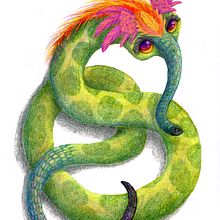 Mi Proyecto del curso: Ilustración con acrílico: crea universos mágicos. Projekt z dziedziny Trad, c, jna ilustracja,  Malarstwo, Kreat, wność, Malarstwo akr i lowe użytkownika Viridiana Benitez Mendoza - 04.08.2021