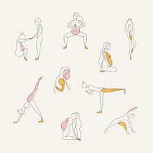Ani Muñoz Yoga / Diseño de Identidad. Design, Traditional illustration, Br, ing, Identit, Character Design, Graphic Design, Creativit, Logo Design, and Digital Design project by Nati Sanchez - 12.27.2018
