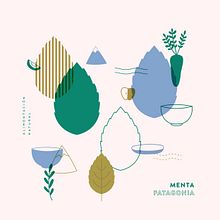 Diseño de identidad / Menta Patagonia: Alimentación Natural. Design, Graphic Design, Br, ing, Identit, Traditional illustration, and Vector Illustration project by Nati Sanchez - 07.14.2021