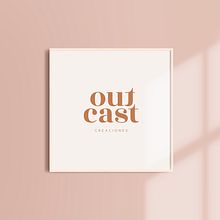 Diseño de identidad / Outcast Indumentaria. Design, Graphic Design, Br, ing & Identit project by Nati Sanchez - 07.14.2021