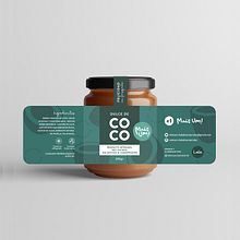 Diseño de identidad / Mais Um: Helados y Dulce de Coco veganos . Un projet de Design , Br, ing et identité, Design graphique, Illustration traditionnelle, Illustration vectorielle, Illustration numérique, Packaging, Conception de produits , et Création de motifs de Nati Sanchez - 14.07.2021