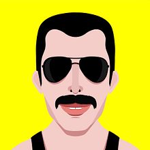 Retratos Ilustrados / Artistas. Traditional illustration, Vector Illustration, Digital Illustration, Character Design, Design, and Graphic Design project by Nati Sanchez - 07.14.2021