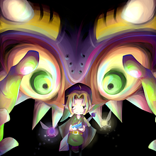 The Legend Of Zelda: Majora's Mask. Design, Ilustração tradicional, Ilustração digital, Desenho, Desenho digital, Concept Art, e Videogames projeto de Denise Vella Montejano - 14.07.2021
