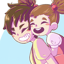 Satsuki and Mei - Studio Ghibli Ein Projekt aus dem Bereich Design, Traditionelle Illustration, Digitale Illustration, Zeichnung, Digitale Zeichnung, Manga, Kinderillustration und Editorial Illustration von Denise Vella Montejano - 14.07.2021
