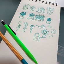 Il mio progetto del corso: Creazione di un marchio illustrato: dall’idea al merchandising. Un projet de Illustration traditionnelle, Br, ing et identité, Conception de personnages et Illustration numérique de Valentina Gobbi - 16.07.2021